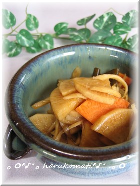 大根の醤油漬け