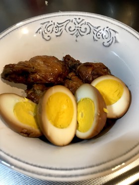 簡単!手羽元と卵のさっぱり煮