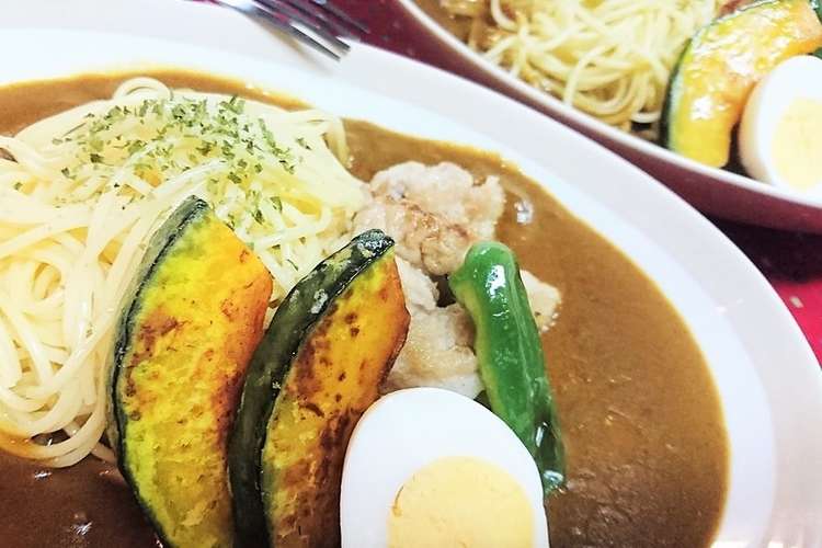 リメイク スープカレーチキンスパゲティ レシピ 作り方 By ｓ４ クックパッド