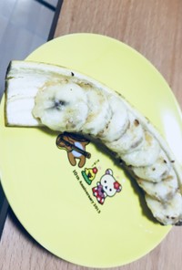 簡単焼きバナナ