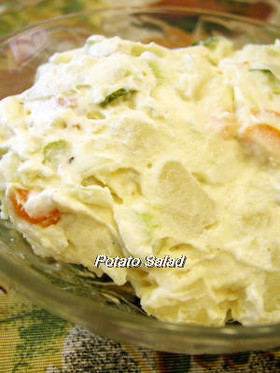 我が家の定番ポテトサラダ
