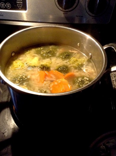 ブラウン スープの写真