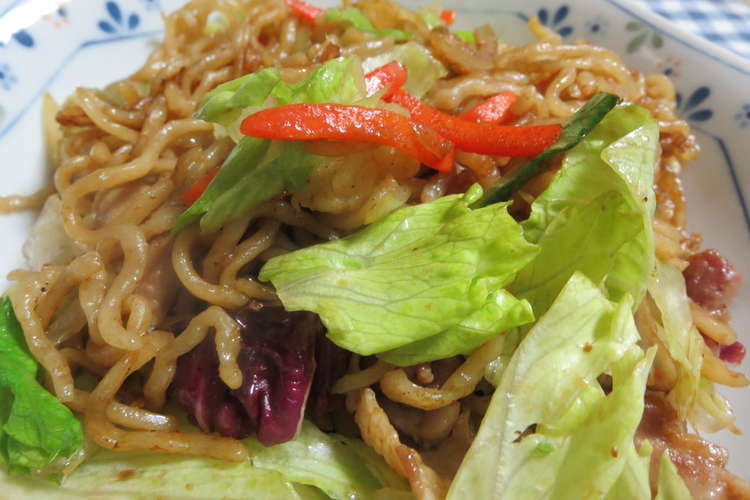 冷凍自家製蒸し麺の焼きそば レシピ 作り方 By 大左ヱ門 クックパッド 簡単おいしいみんなのレシピが365万品