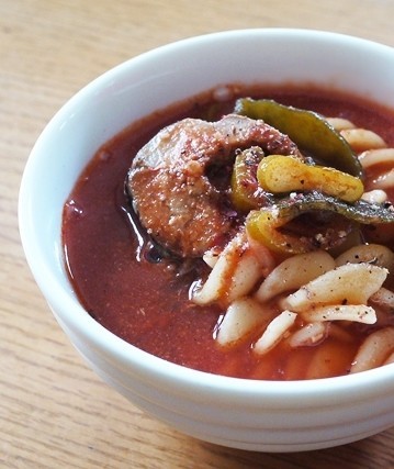 スープジャー・サバ水煮缶トマト煮基本系の画像