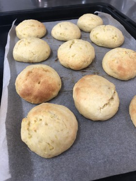簡単にHMで作るさつまいものスコーン♡