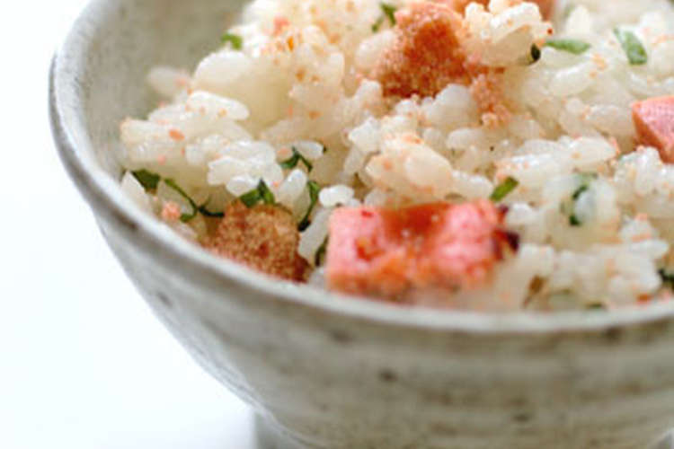 超簡単 焼き明太子と大葉の混ぜご飯 レシピ 作り方 By Firstsnows クックパッド 簡単おいしいみんなのレシピが353万品