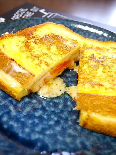 簡単！とろとろチーズ☆フレンチトースト３の写真