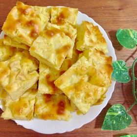 大量消費に!HMで簡単りんごの天板ケーキ