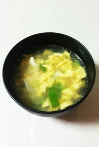 和風と中華な玉子スープ