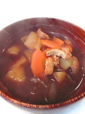 お手軽野菜の味噌汁