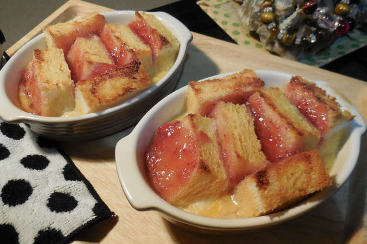 食パンのスイーツ パンプディング レシピ 作り方 By 梅澤澄圭 クックパッド 簡単おいしいみんなのレシピが352万品