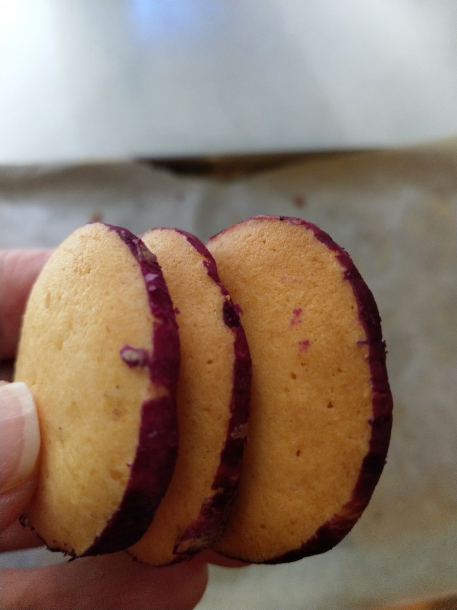 ❀焼き芋クッキーrev.0（試作）の画像