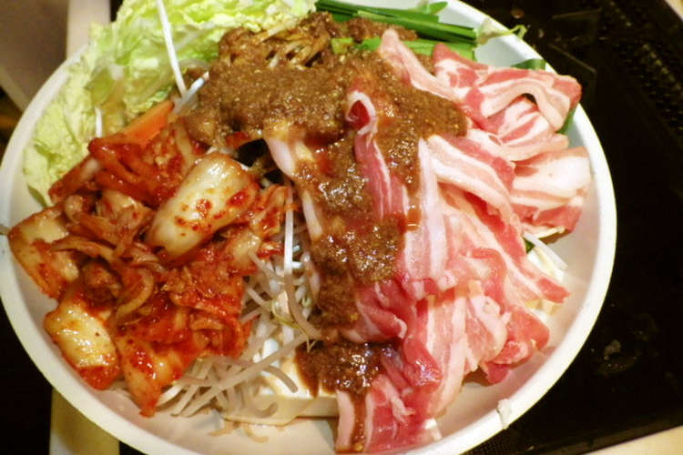 ちりとり鍋 てっちゃん鍋 自家製たれで レシピ 作り方 By ぽのぽののじ クックパッド 簡単おいしいみんなのレシピが356万品