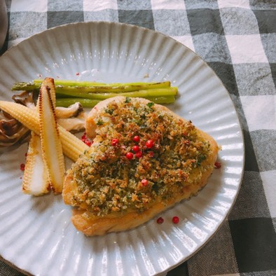 さくさくふわっ♡白身魚のパン粉焼きの写真