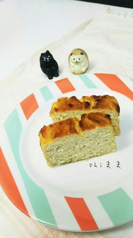 ピザ用チーズでおからチーズケーキ