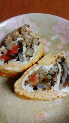 切り干し大根入りの卵焼き