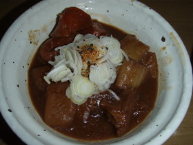 普通のお鍋で☆牛すじ煮込み(味噌味)