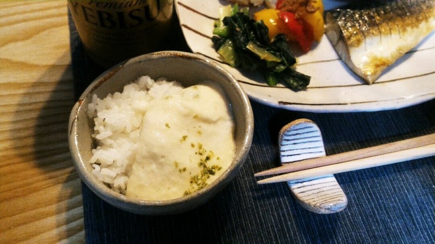 とろろご飯☆大和芋、出汁が決め手の画像