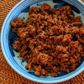 中華肉味噌そぼろ