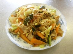 プチヴェールの肉野菜炒め～秋葉区～の画像