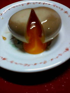 とろとろ~♪半熟味つき卵♪
