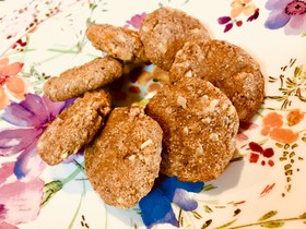 糖質オフ♫バナナ胡桃おからだけクッキー