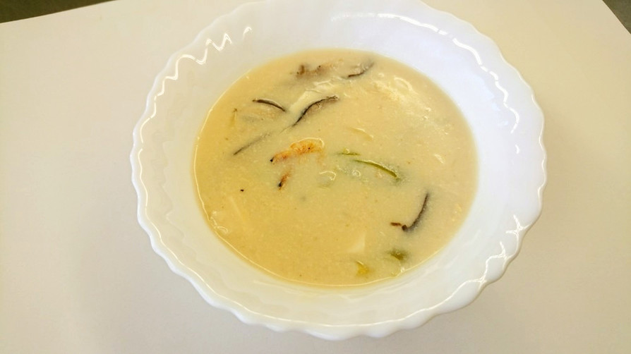 豆腐の豆乳スープの画像