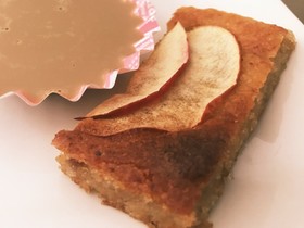 卵乳不使用!りんごのケーキ