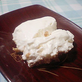 ふわふわヨーグルトチーズケーキ