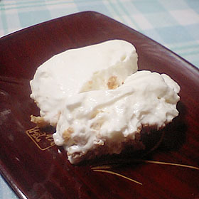 ふわふわヨーグルトチーズケーキの画像