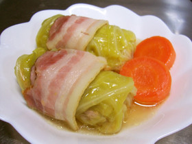 コンソメ味の☆ロールキャベツ♪