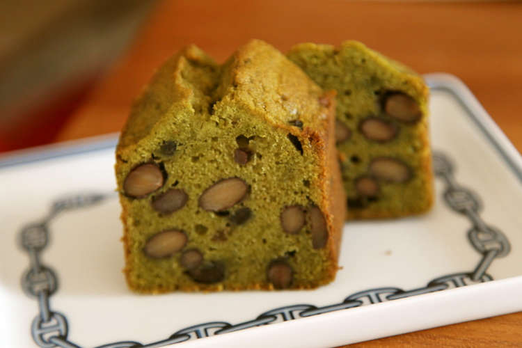 抹茶と黒豆の米粉パウンドケーキ レシピ 作り方 By Rakuen クックパッド 簡単おいしいみんなのレシピが350万品