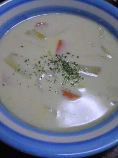 クリームスープの写真