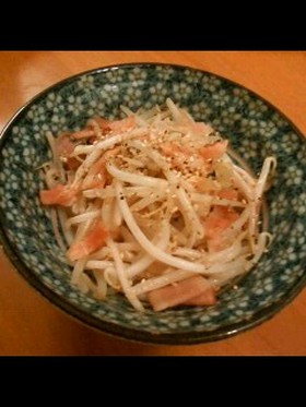 ラクラク♪もやし炒め