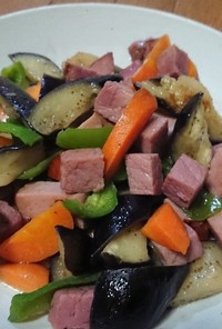 焼き豚と野菜炒め