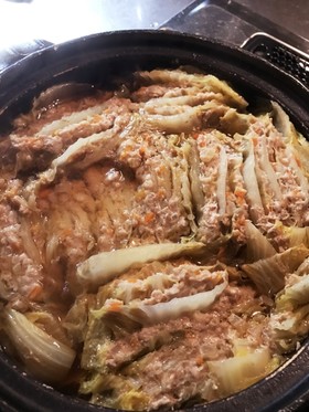 白菜と豚ひき肉のお鍋*ミルフィーユ