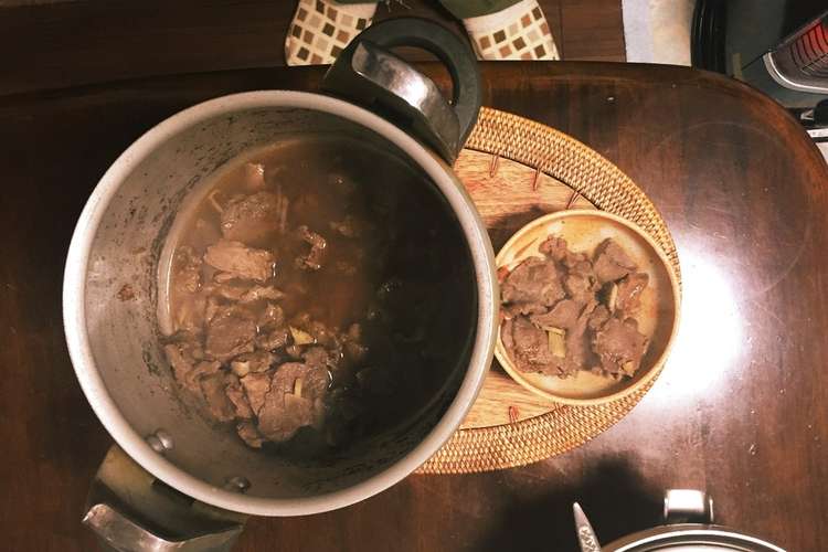 圧力鍋で鹿肉のワイン煮 レシピ 作り方 By 猟師ヤマ クックパッド 簡単おいしいみんなのレシピが360万品