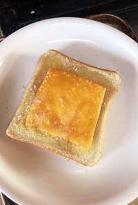 みぃの大好きなチーズ蜂蜜トースト♡