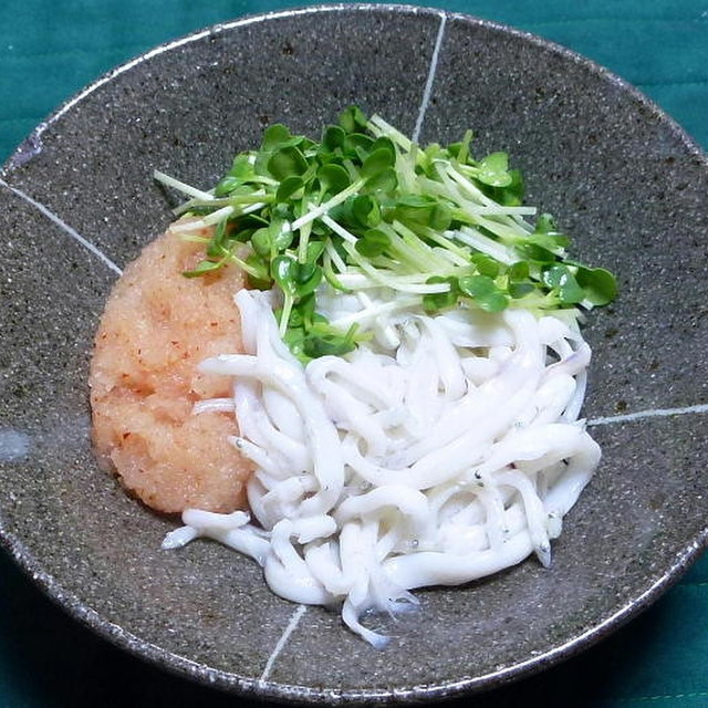 釜揚げ白魚の紅葉おろし和え レシピ 作り方 By Dr仁平 クックパッド 簡単おいしいみんなのレシピが353万品