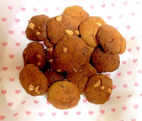 節分豆で!?和風チョコ大豆クッキー♪