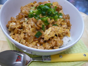 ☆納豆&親子のコラボ丼☆