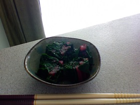 ほうれん草のおいしいおひたし