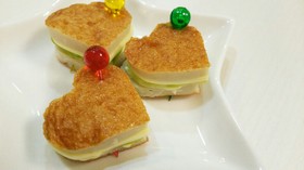 さつま揚げサンド 簡単 お弁当のおかず