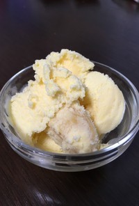 栗きんとんのアイスクリーム