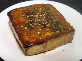 豆腐の照り焼きステーキ かつお風味