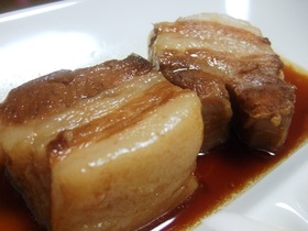 活力鍋で豚の角煮