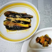 完了期&取り分け☆ナスの砂糖しょうゆ炒めの写真