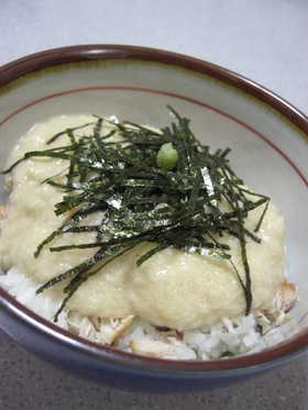栄養たっぷり☆お魚とろろ丼♪