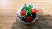 ほうれん草とレンコンの洋風白和えの写真
