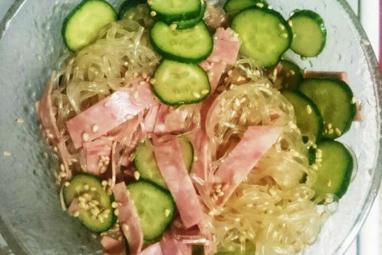 給食の味 春雨サラダ レシピ 作り方 By まさ かず クックパッド